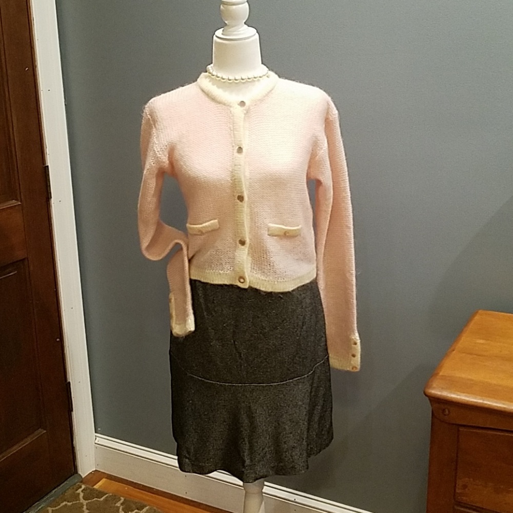 ANTHROPOLOGIE MOHAIR BLEND CARDIGAN